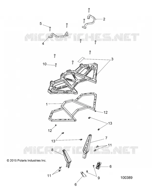 CARROSSERIE ARRIERE RACK