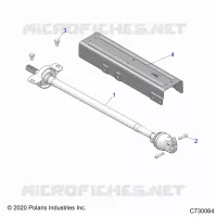 SYSTÃˆME DE TRANSMISSION, FRONT PROP SHAFT