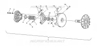 EMBRAYAGE DE TRANSMISSION ASSEMBLY SPORTSMAN 4X4 W958040 (4930403040C001)