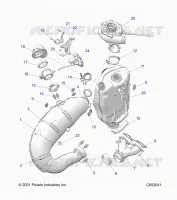 ENGINE, ECHAPPEMENT AND TURBO ASM.