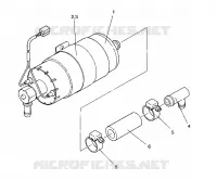 POMPE A CARBURANT ASSEMBLY RXL/0930768 and RXL SKS/0930568 (4922992299035A)