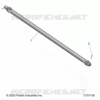 SYSTÃˆME DE TRANSMISSION, FRONT PROP SHAFT