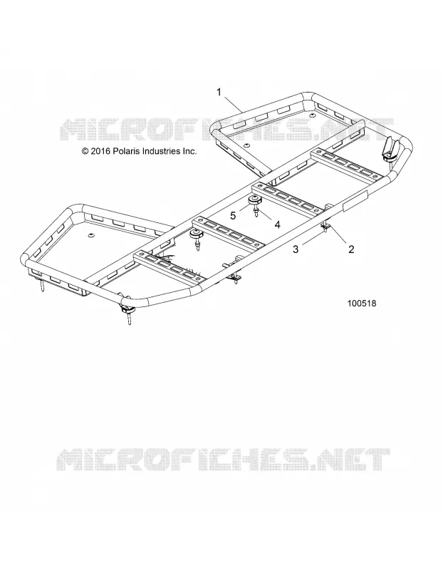 CARROSSERIE ARRIERE RACK