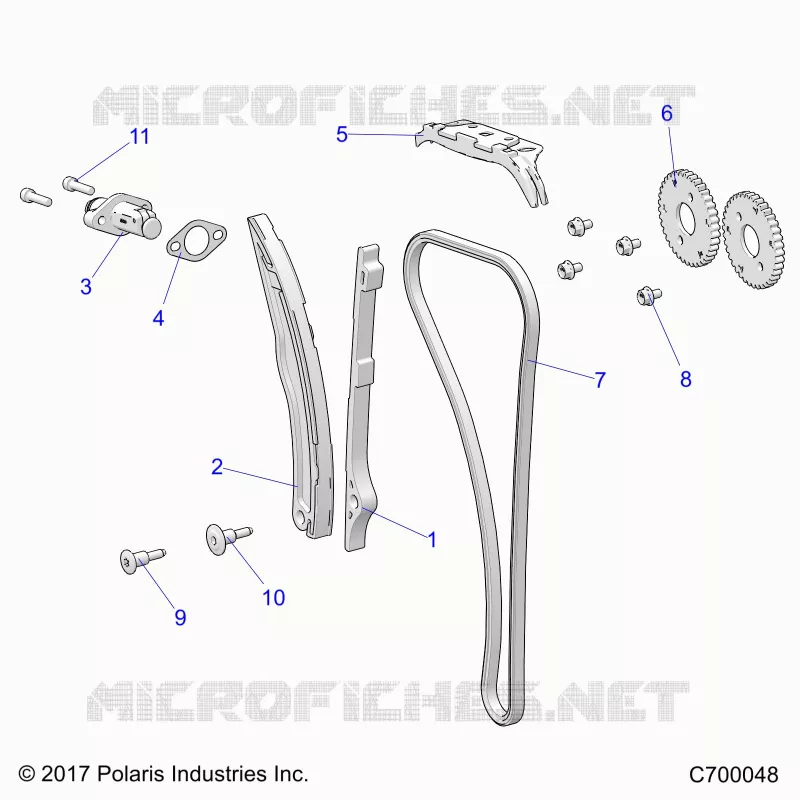 CHAINE DE DISTRIBUTION AND TENSIONER