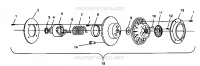 EMBRAYAGE DE TRANSMISSION CLASSIC E942865 AND  CLASSIC TOURING E942875 (49274027400030)