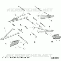 SUSPENSION AVANT CONTROL ARMS
