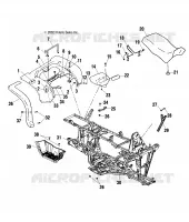 HABITACLE, SIEGE ARRIERE ET CHASSIS