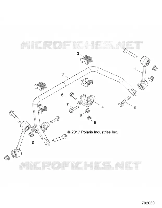 SUSPENSION AVANT STABILIZER BAR- Z19VDE99NK (702030)