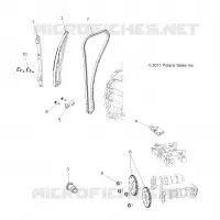 CHAINE DE DISTRIBUTION AND SPROCKET