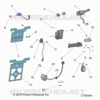ELECTRICITE COMPONENTS, AND LICENSE PLATE