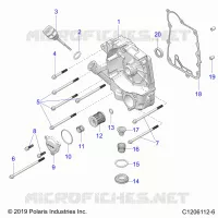 CARTERS MOTEUR COVER ASM, RIGHT