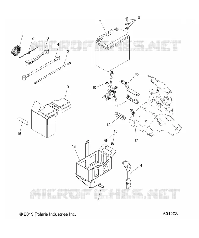 BATTERIE/BOX AND CABLES