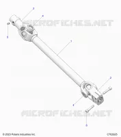 SYSTÃˆME DE TRANSMISSION, FRONT PROP SHAFT