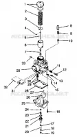CARBURATEUR SUPER SPORT 0940743 (4927742774030A)