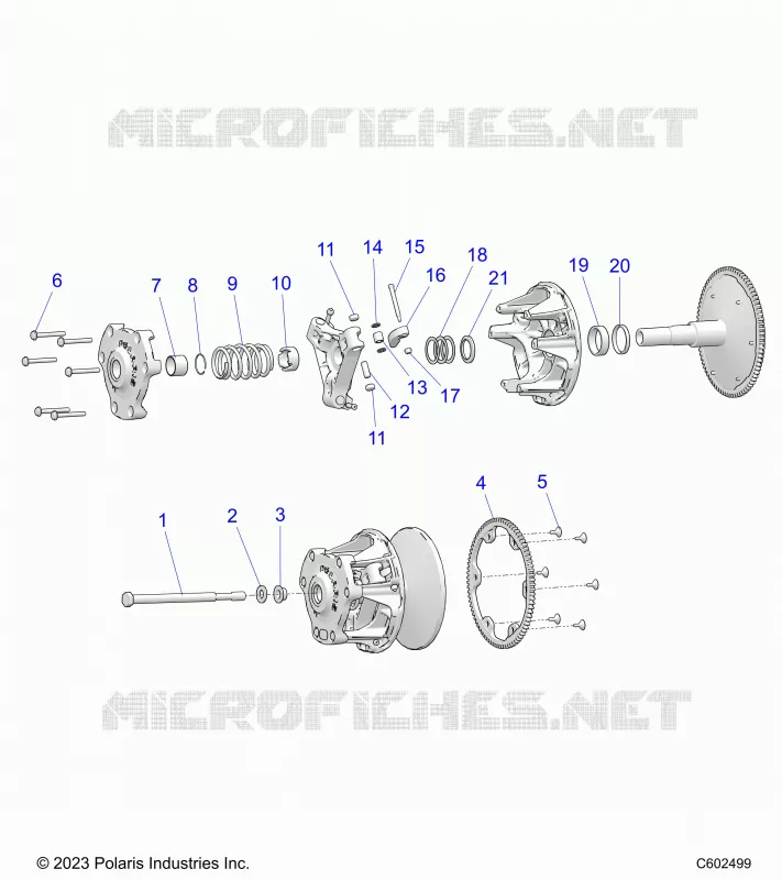 SYSTÃˆME DE TRANSMISSION, CLUTCH, PRIMARY