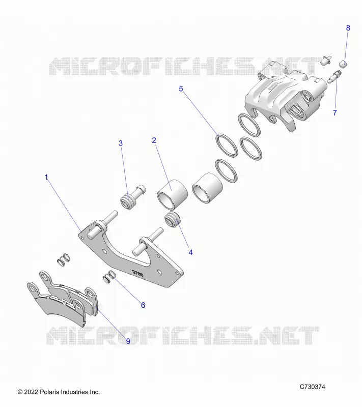 FREIN AVANT CALIPER