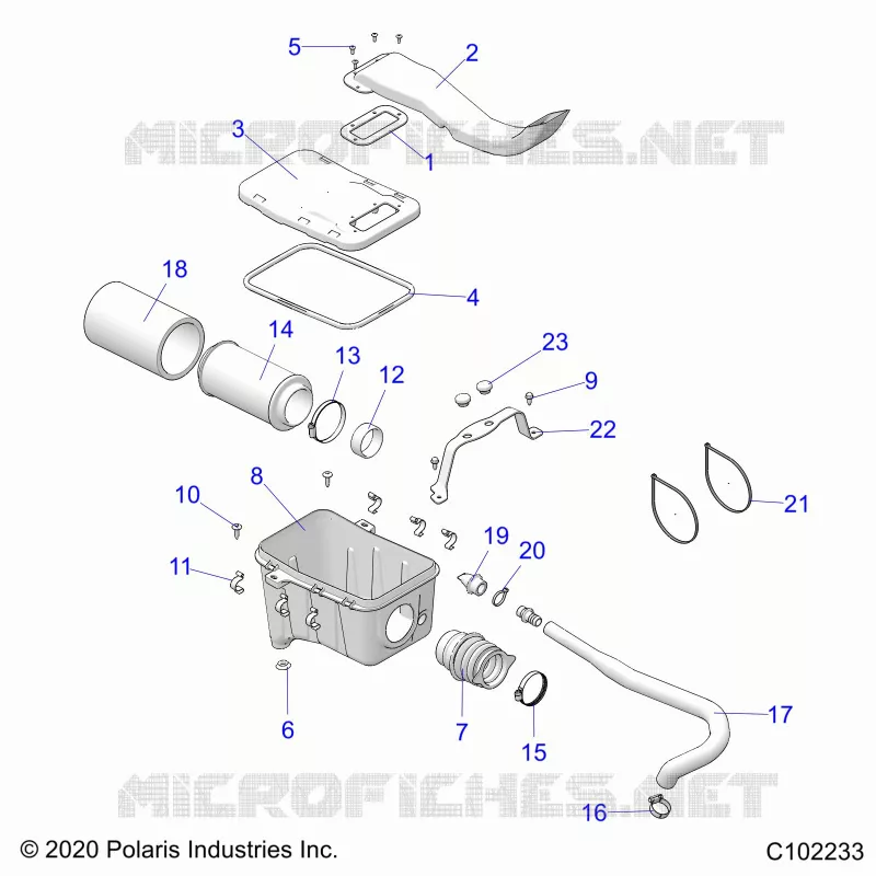 ENGINE, PRISE D'AIR SYSTEM