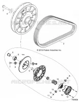 SYSTÈME DE TRANSMISSION, SECONDARY CLUTCH