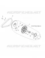 SYSTÈME DE TRANSMISSION, SECONDARY CLUTCH