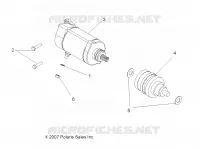 MOTEUR, DEMARREUR
