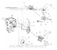 FREINS, FREIN CALIPER and DISC