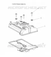 MOTEUR, COUVERCLE SOUPAPE