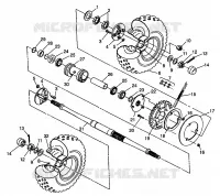 PONT ARRIERE XPLORER 400L W98CC38C (4945414541C007)
