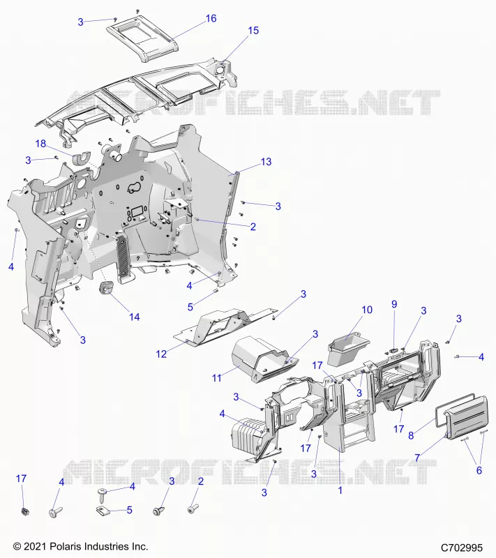 TABLEAU DE BORD AND FRONT CLOSEOFF