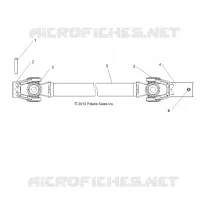 DRIVE TRAIN, ARBRE DE TRANSMISSION AVANT