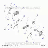 ELECTRICITE, WIRE HARNESS, COMPONENTS