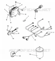PIECES EFI 500 EFI / 0930674 AND  500 EFI SKS / 0930574 (4922962296038A)