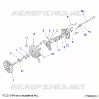 SYSTÃˆME DE TRANSMISSION, PRIMARY CLUTCH