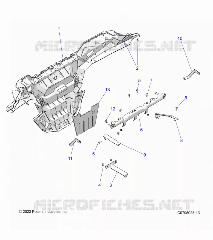 CARROSSERIE ARRIERE BUMPER