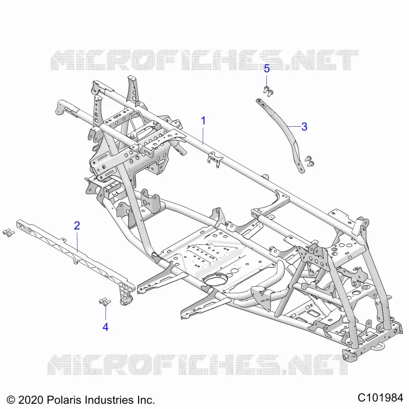 CHASSIS, MAIN CADRE