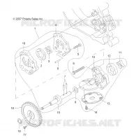 MOTEUR, OIL SYSTEM and POMPE A HUILE