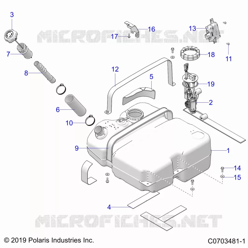 SYSTÃˆME D'ALIMENTATIONS, FUEL TANK