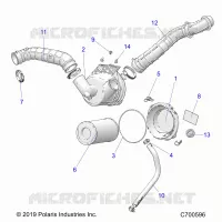 ENGINE, PRISE D'AIR SYSTEM