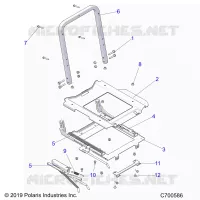 FIXATION SIEGE DRIVERS SEAT