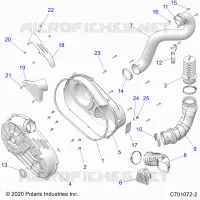 SYSTÃˆME DE TRANSMISSION, CLUTCH COVER AND DUCTING