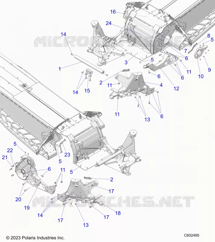 CHASSIS, BULKHEAD ASM.