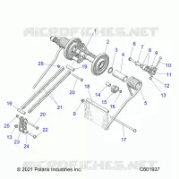 SUSPENSION, BRAS DE SUSPENSION ARRIERE