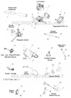 BOUTONS, CAPTEURS and COMPONENTS