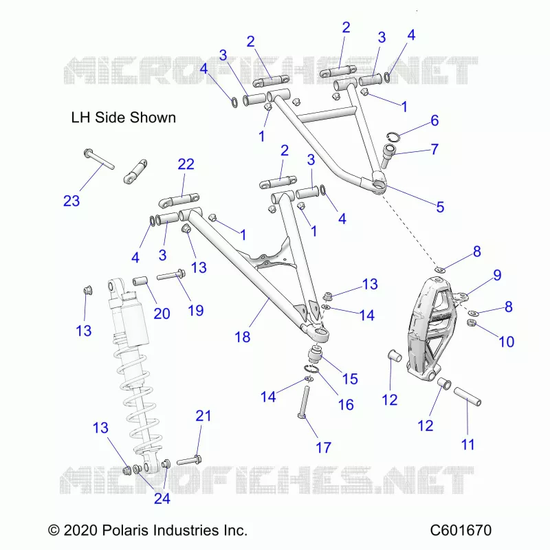 TRIANGLES SUSPENSIONS AVANT 