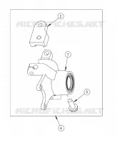 DIRECTION, KNUCKLE, LEFT, 9.21 DISC