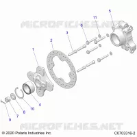 SUSPENSION, PORTE BAGAGES ARRIERE