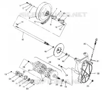 SYSTÈME DE TRANSMISSION ASSEMBLY XLT SPECIAL (XTRA) 0946767 (4927112711018A)