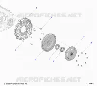 ENGINE, TRANSMISSION ADAPTOR AND FLEX PLATE
