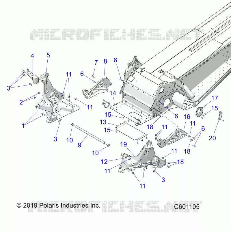 CHASSIS, BULKHEAD ASM.