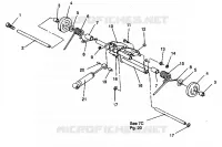 BRAS DE SUSPENSION ARRIERE LITE 0943433,STARLITE 0943427 AND  LITE DELUXE 094 (4924992499022A)