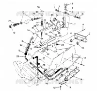 SYSTÈME DE REFROIDISSEMENT  440 XCR SP X951660 (4932833283B006)